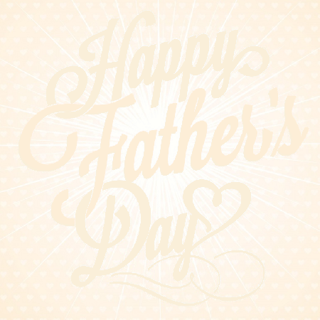 Niebiesko różowy napis Dzień Ojca